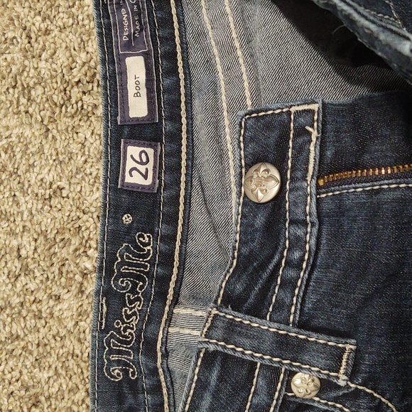Miss Me Women's Bootcut Jeans Size 26W x 34L - Picture 7 of 8